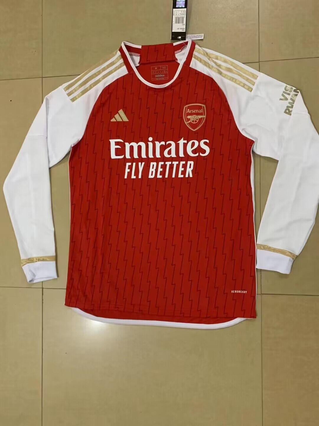 AAA Quality Arsenal 23/24 Home Long Soccer Jersey